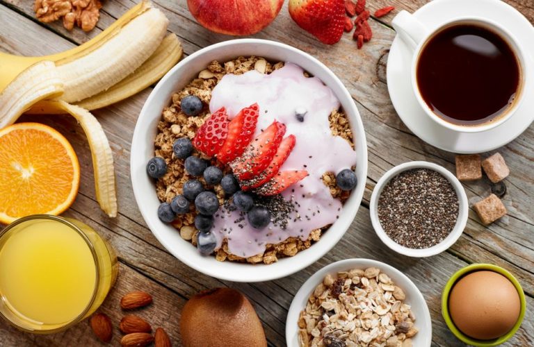 plateau de petit dejeuner