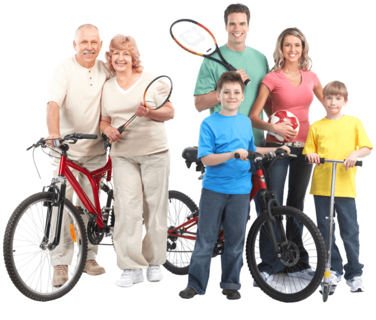 Famille sportive