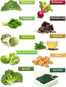 les légumes riches en antioxydants